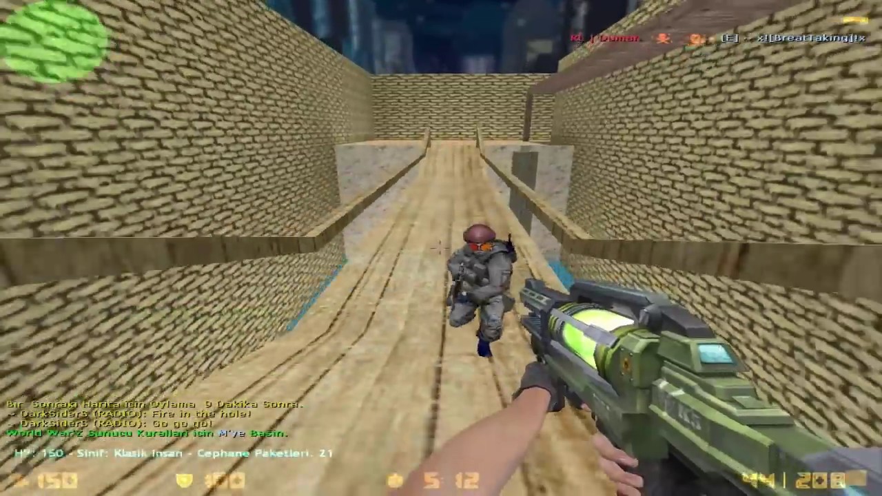 Counter Strike 1.6 ( Zombie Escape Mod ) Карта : ze_egypt_two_lg