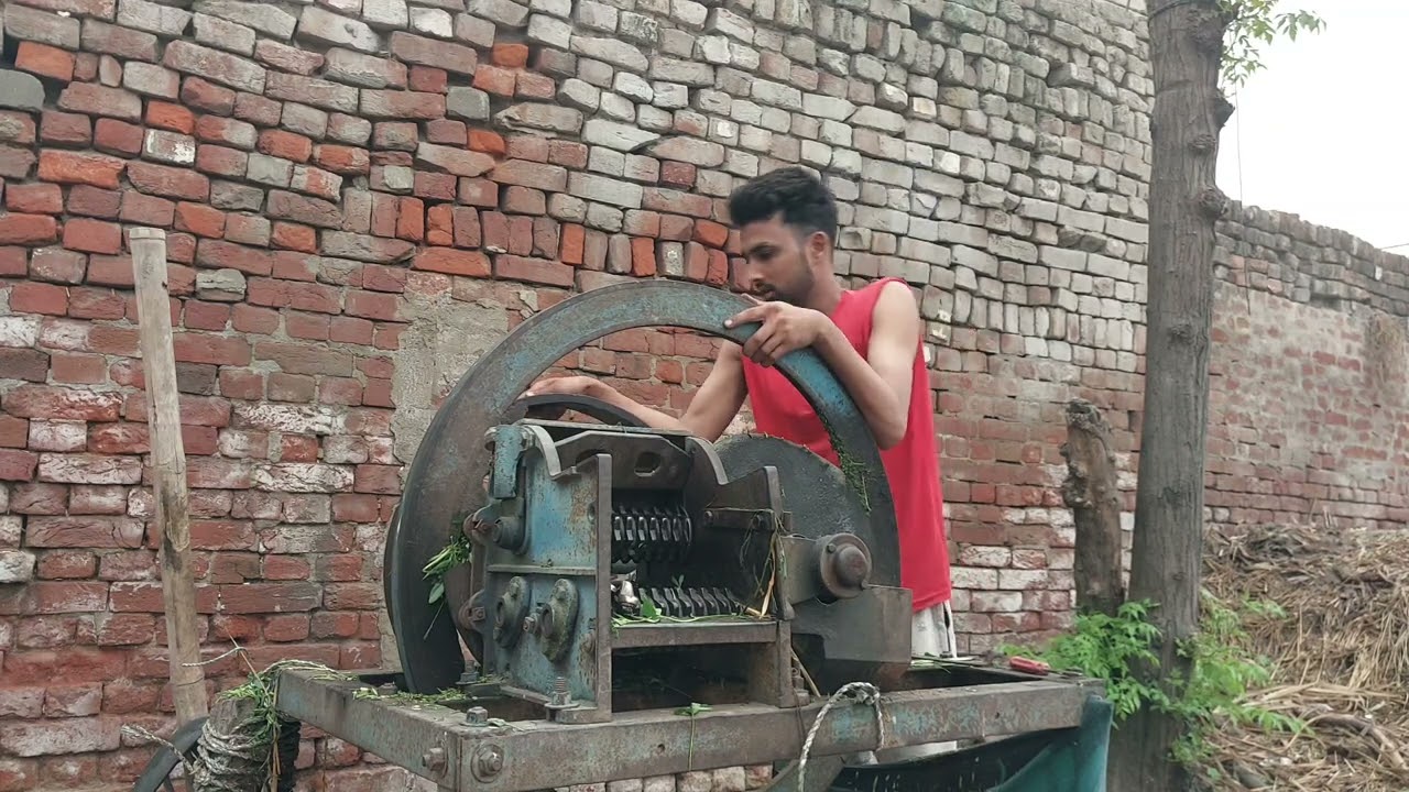 Vlog-58|(part-1)| aaj meri grass cutting machine kharab ho gyi , badi mushkil se thik ki hai machine