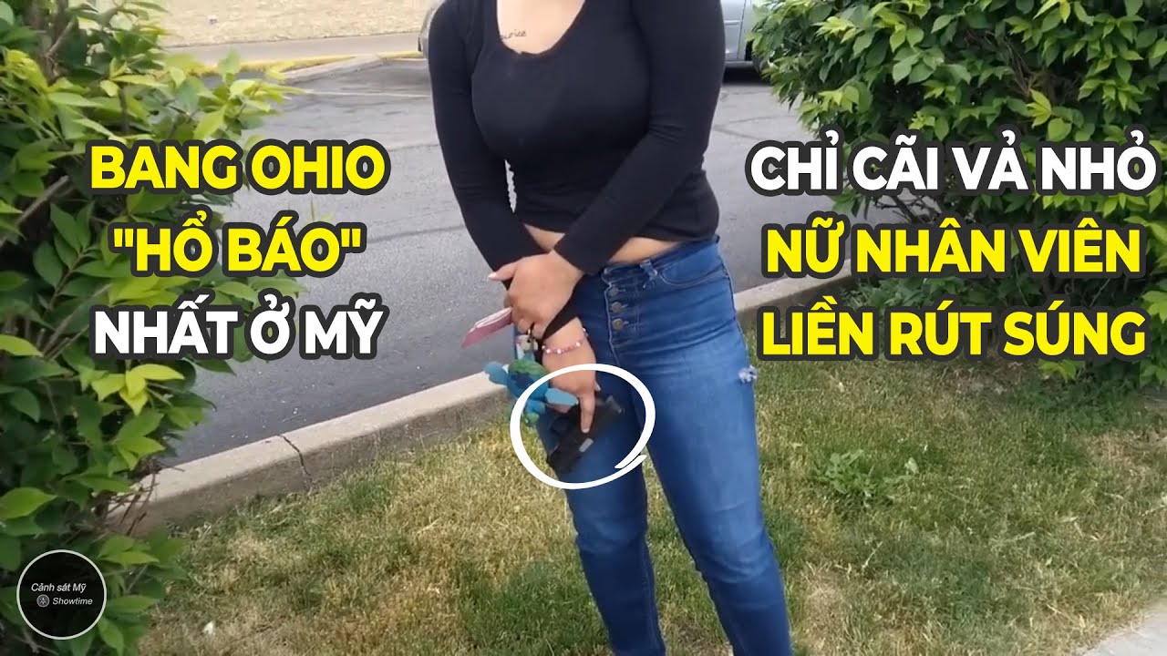 Nữ nhân viên gọi Cảnh sát, nhưng ngược lại thì mình bị bắt?