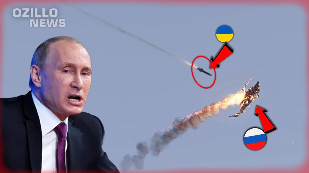 The Helpless State of the Russian Air Force! Russian Helicopters are Being Destroyed!
