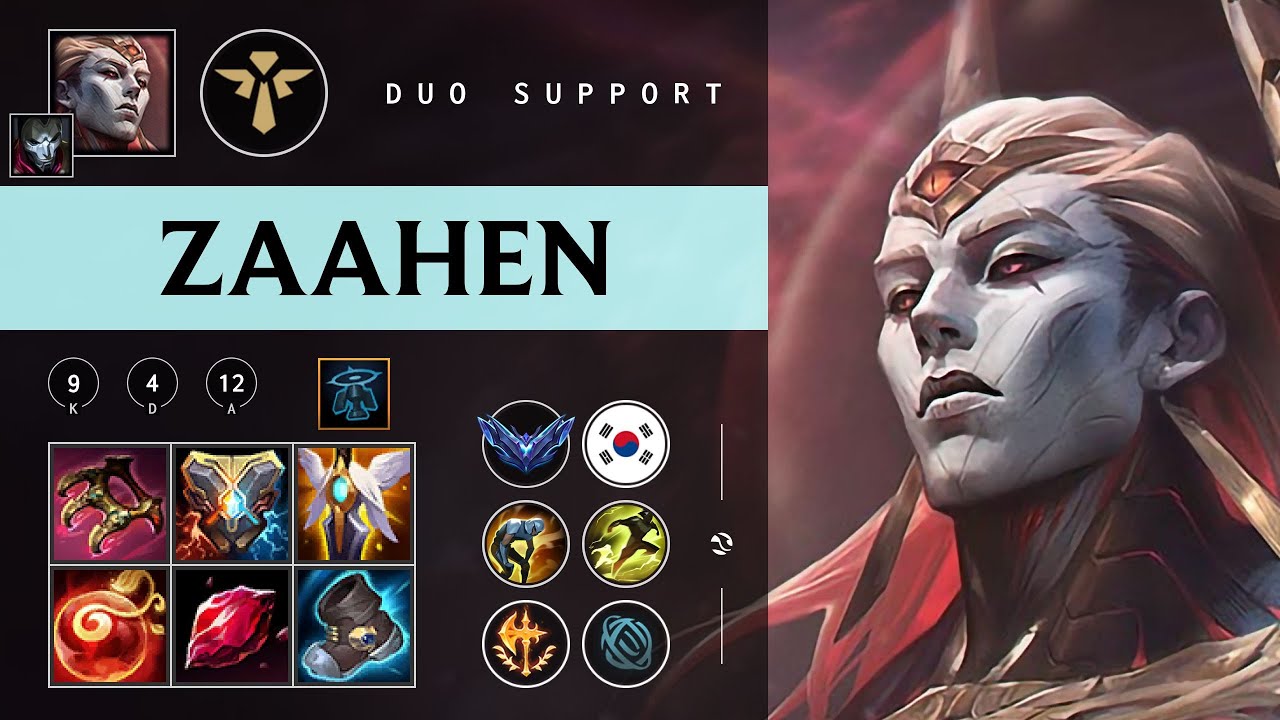 Zaahen Support vs Cho'Gath - KR Diamond Patch 26.02