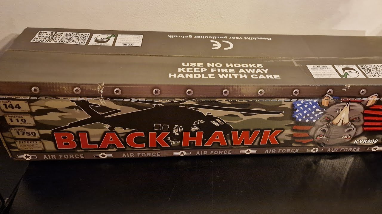 China red Black hawk