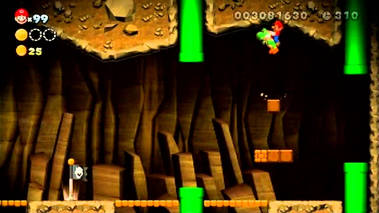 New スーパーマリオブラザーズ Uをプレイ10
