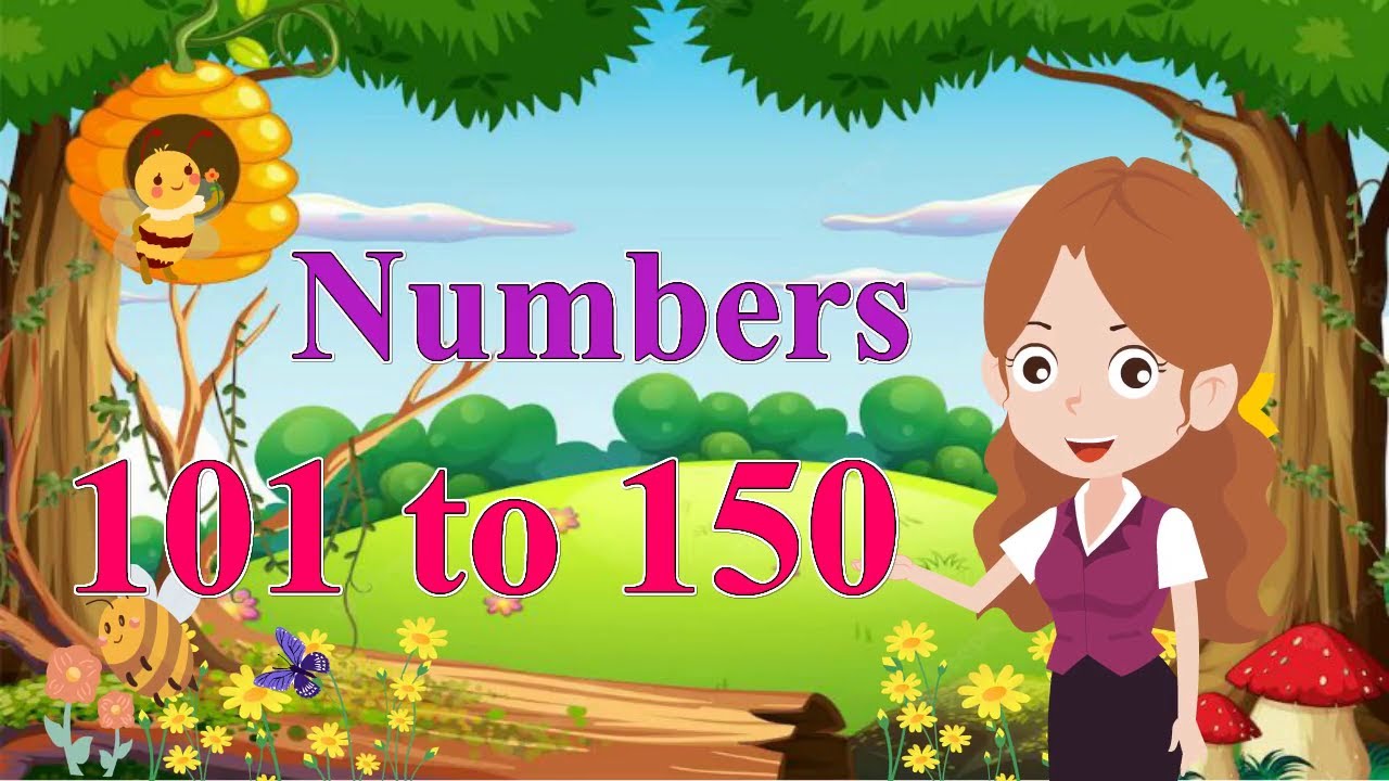 Count Numbers 101-150 | Numbers Names | Number Song For Kids | 101 to 150 Counting | @CuddlesKidsTv