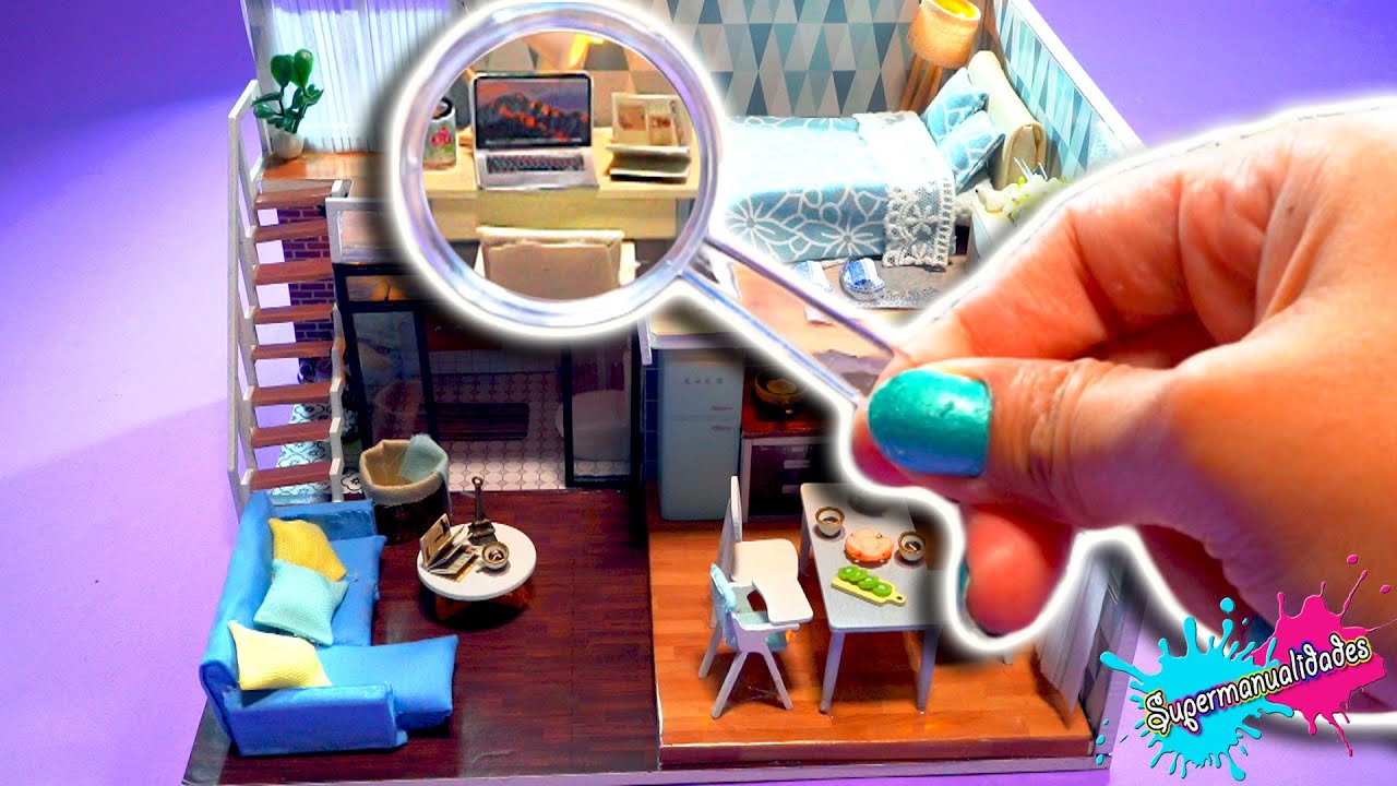 Haciendo una Casa Miniatura DIY - Supermanualidades