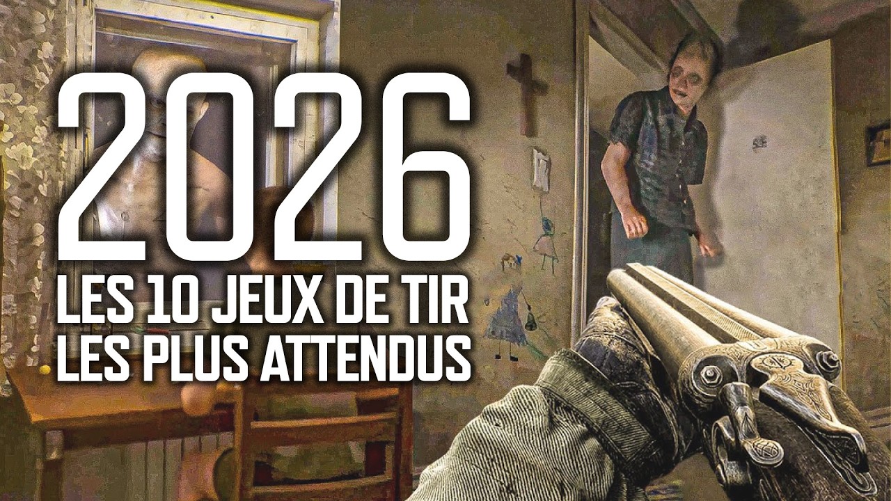 10 JEUX de TIR &agrave; surveiller en 2026 et au del&agrave; ! 💥