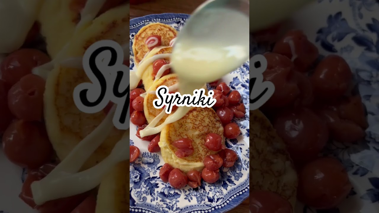 I’m obsessed with Slavic food || I love syrniki 🥞 🍒 