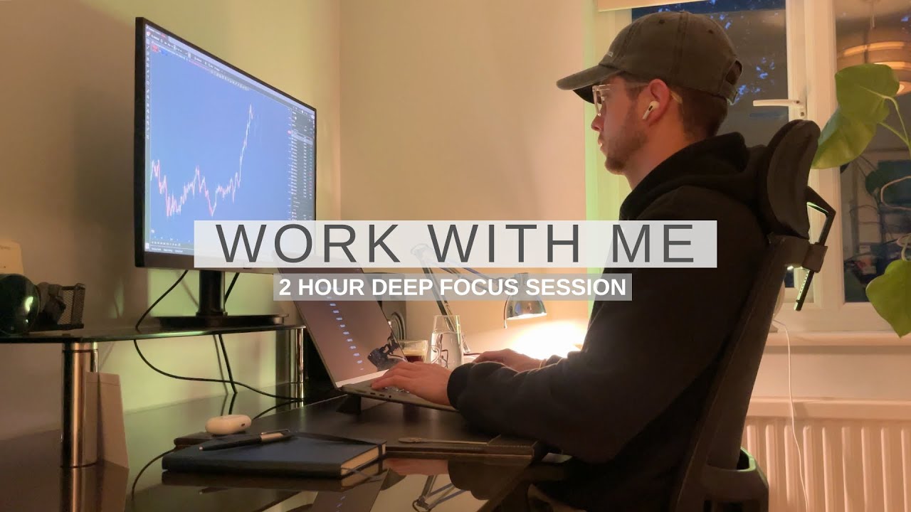 Work With Me | 2 Hour Focus Session With Lo-Fi Productivity Playlist | 1hr-10min-1hr