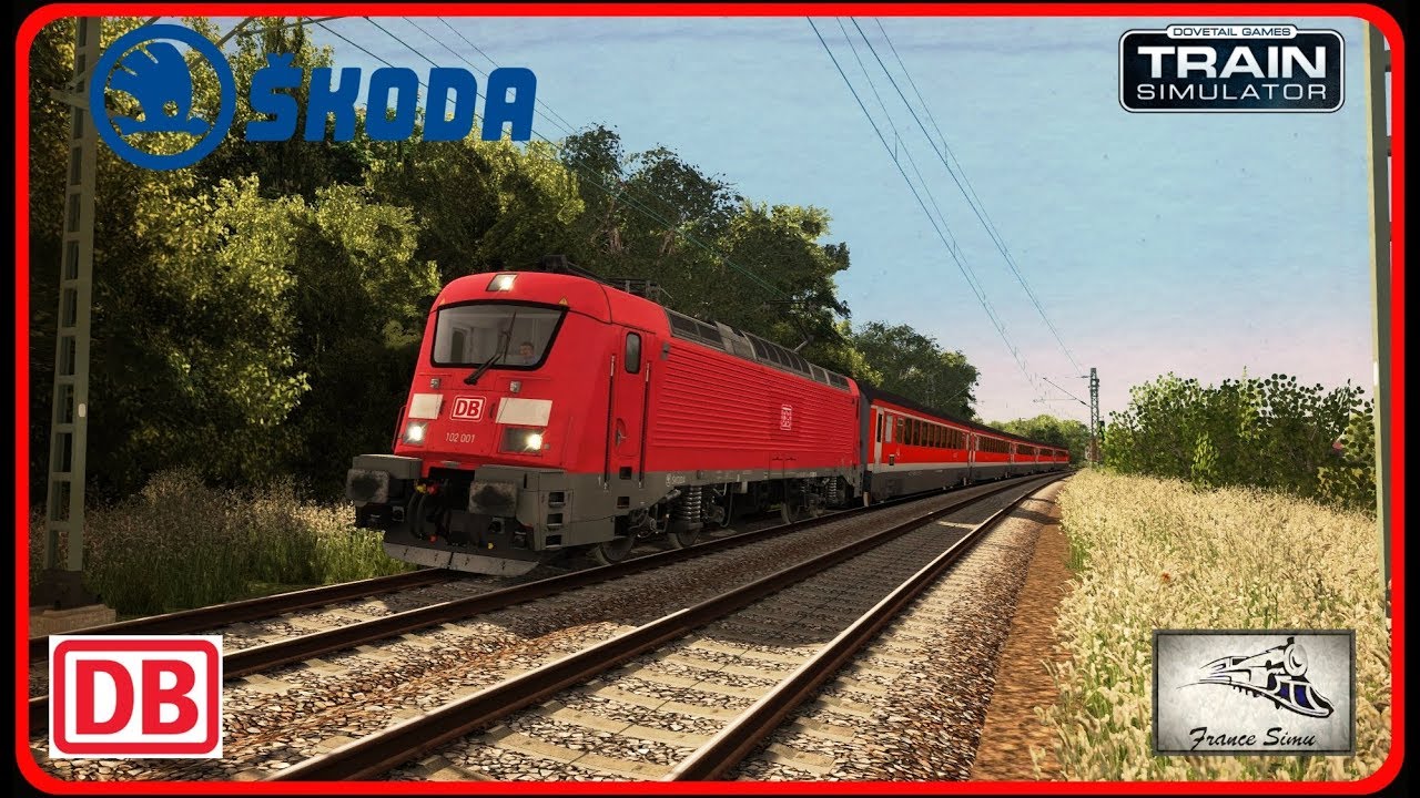 DB BR 102 | Škoda Typ 109E | CD 380 / Munster-Bremen / Train Simulator 2019