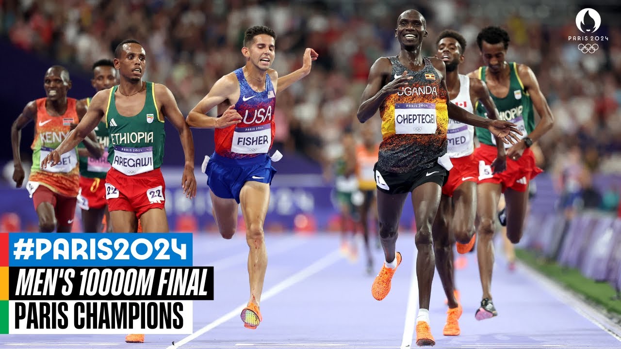Men's 10,000m Final🏃 | Paris Champions