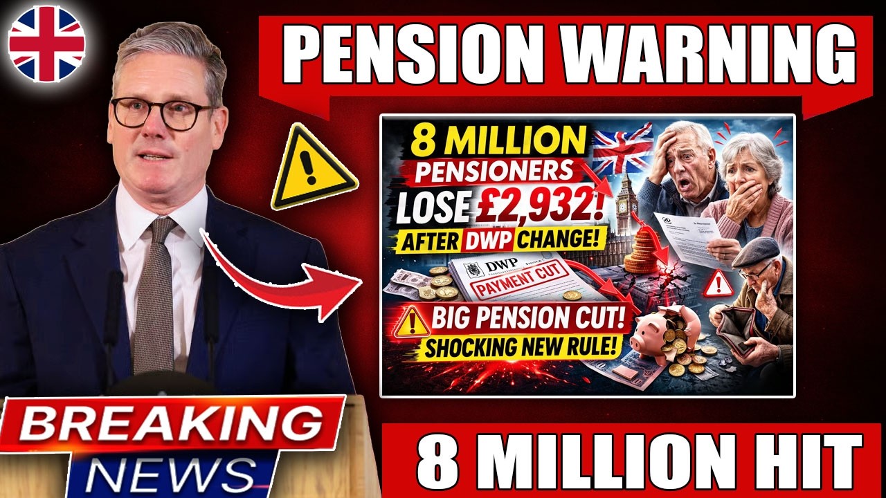 BREAKING UK Pension News — 8 Million State Pensioners Hit by £2,932 Cut — DWP Rule Change Explained
