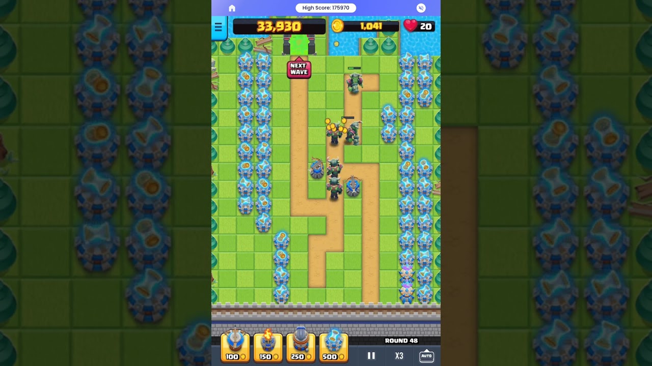 Endless siege level 147 record score 171k