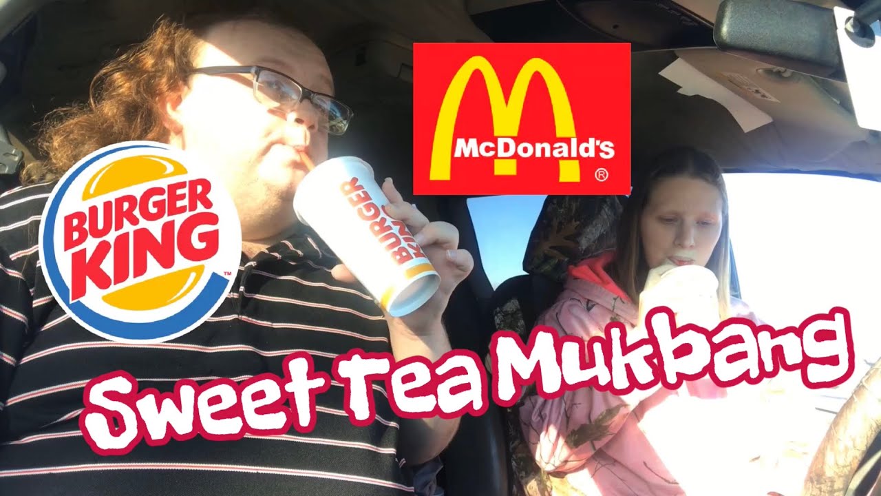 Burger King против McDonalds Sweet Tea