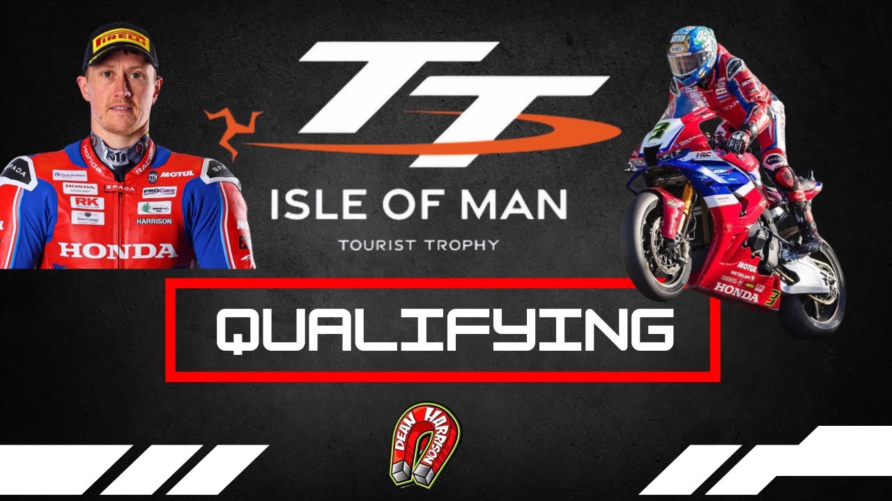 ISLE OF MAN TT QUALIFYING DEAN HARRISON