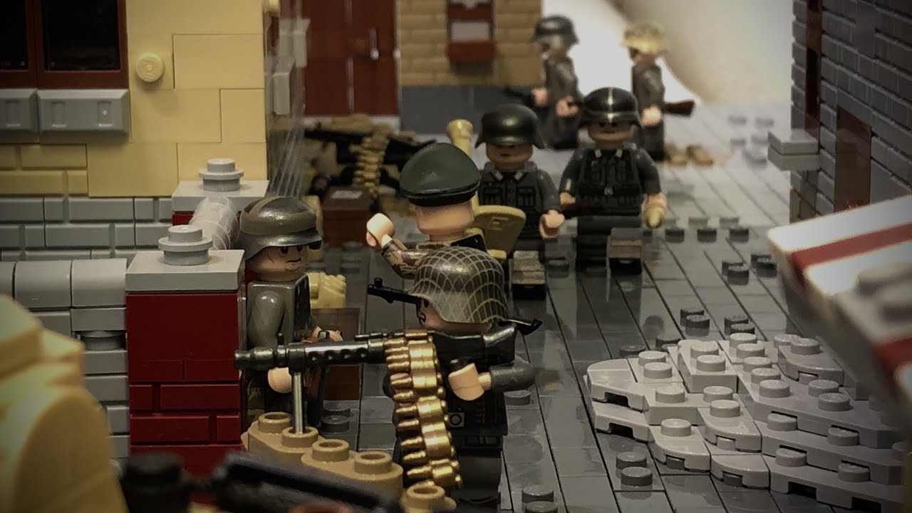 BATTLE of the Falaise Pocket Normandy 1944 | Custom WW2 LEGO Minifigures