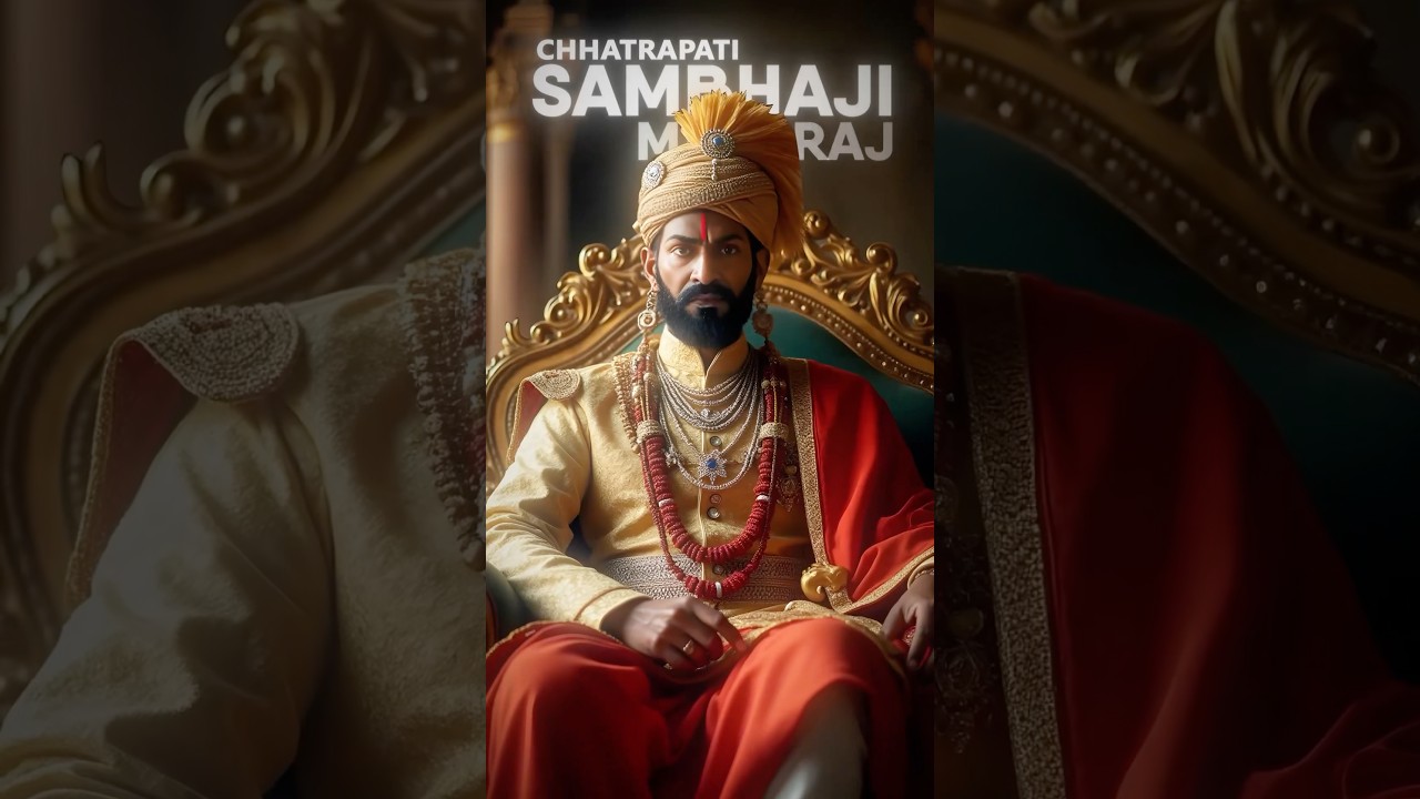 How SAMBHAJI MAHARAJ&rsquo;S Family Saved SWARAJYA😳 #maratha #shivajimaharaj #indianhistory