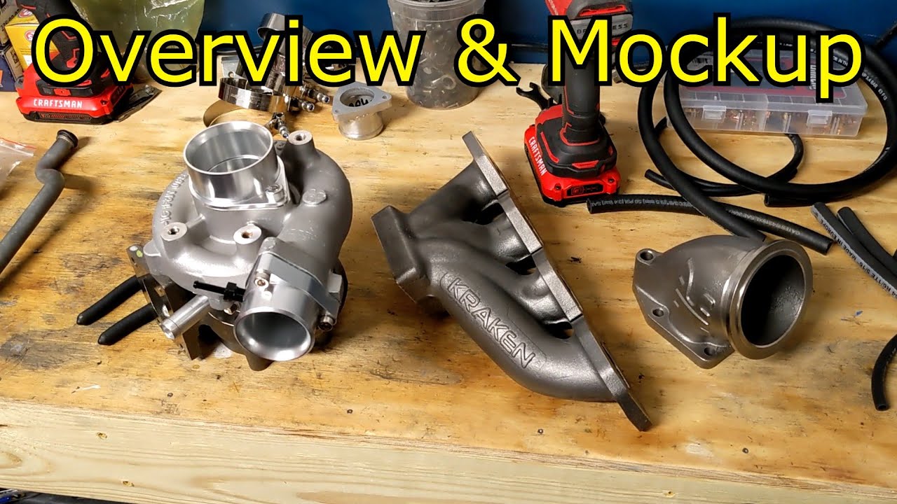 1.6 Miata Kraken Turbo Kit Install - Part 1 (Overview & Mockup)