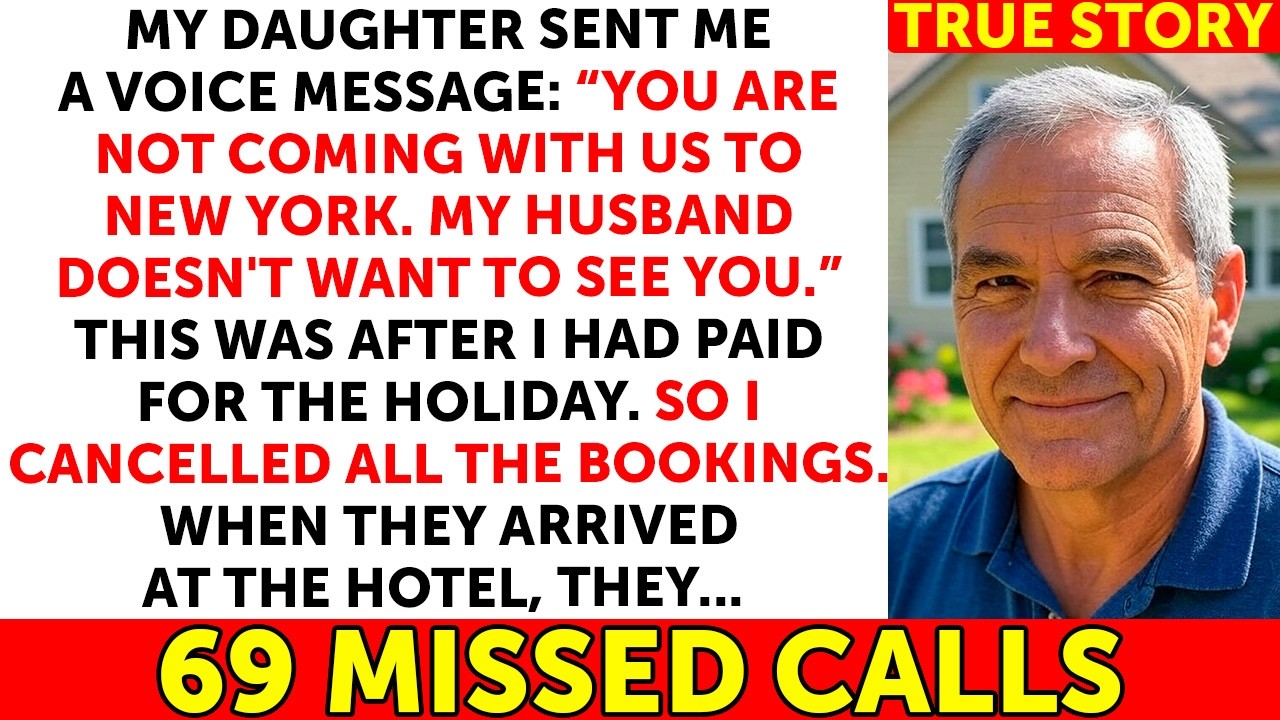 My Daughter Sent Me A Voice Message: “You Won't Be Flying With Us. My Husband Doesn't Want To...”