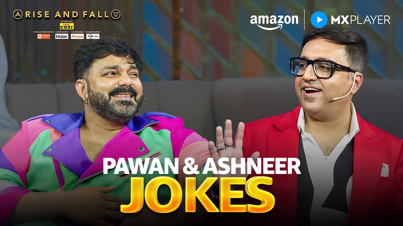 Ashneer Grover Ki Masti with Pawan Singh And Akriti Negi In Rise And Fall  | Amazon MX Player