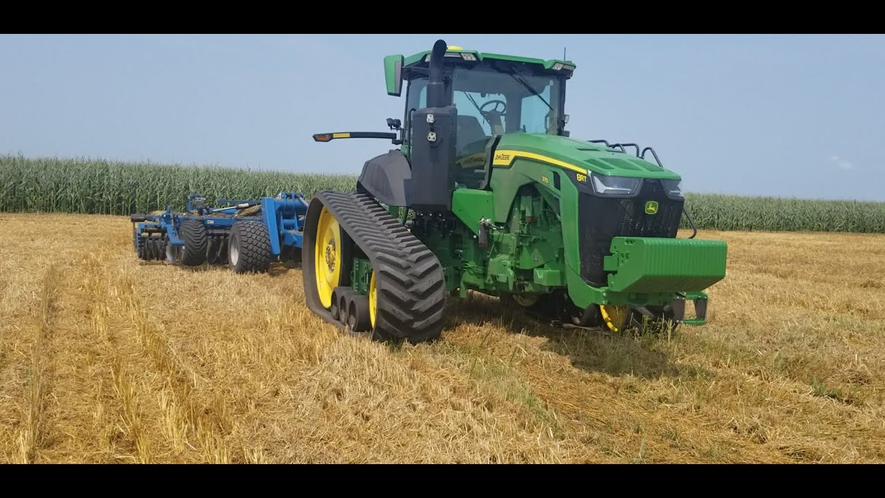 First Day Driving a John Deere 8RT 370!
