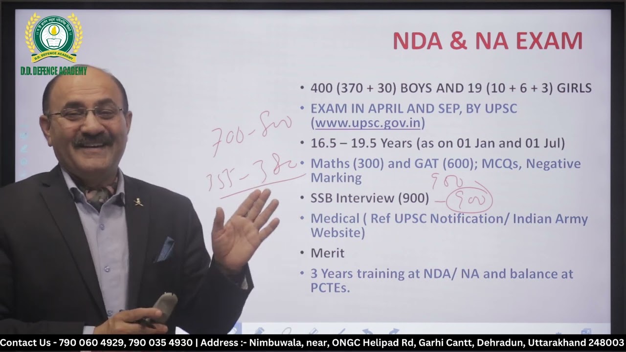 Crack NDA | NDA FOUNDATION COURSE | Exam Strategy | Join Best NDA Coaching in Dehradun, India