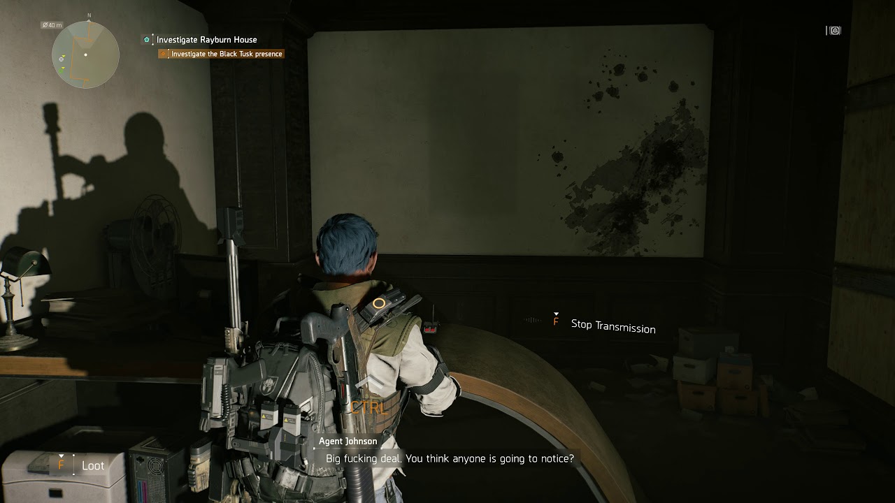 Tom Clancy's The Division 2 - Audio log - Secret Service
