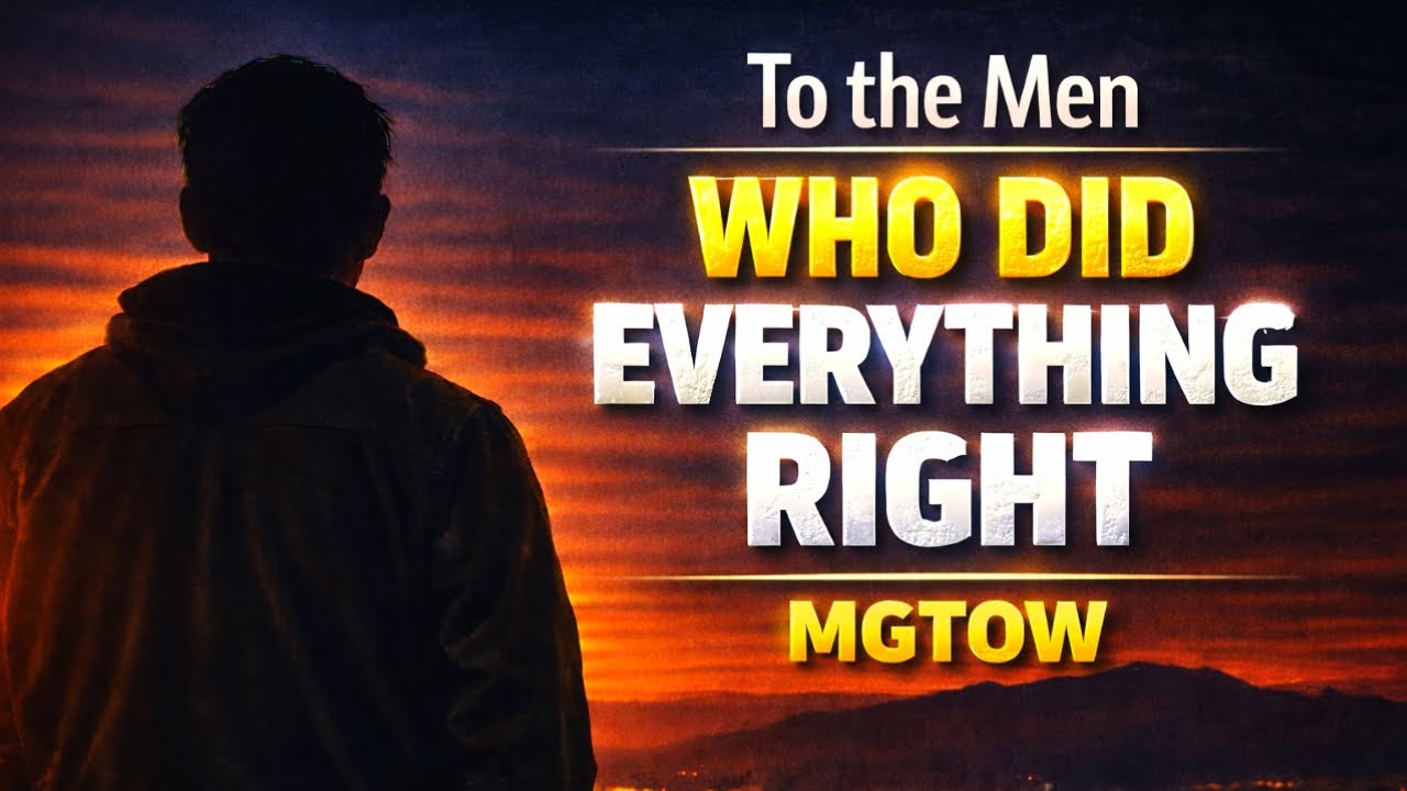 Мужчинам, которые всё делали правильно &mdash; MGTOW