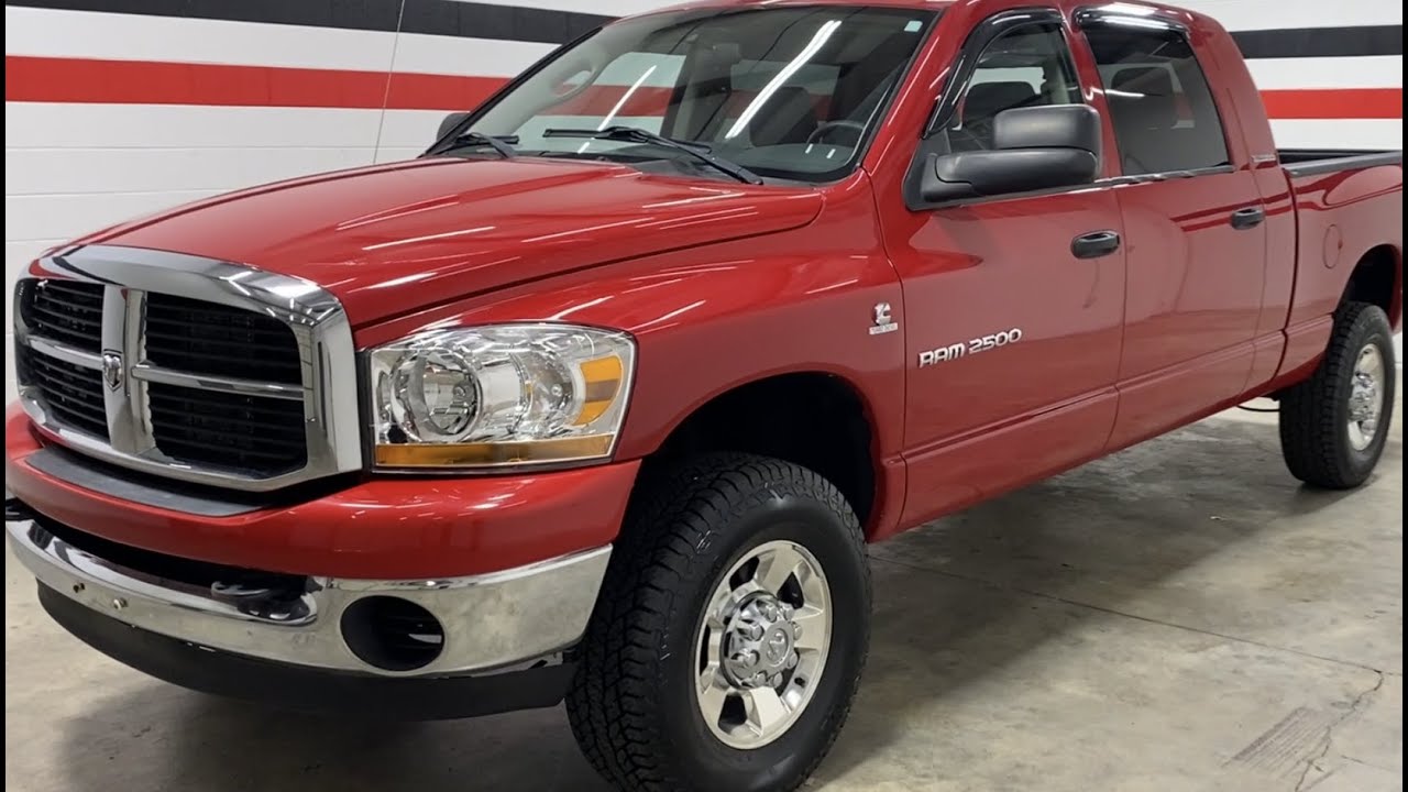 2006 Dodge Ram 2500 mega cab! 5.9L Cummins with 100,000 original miles