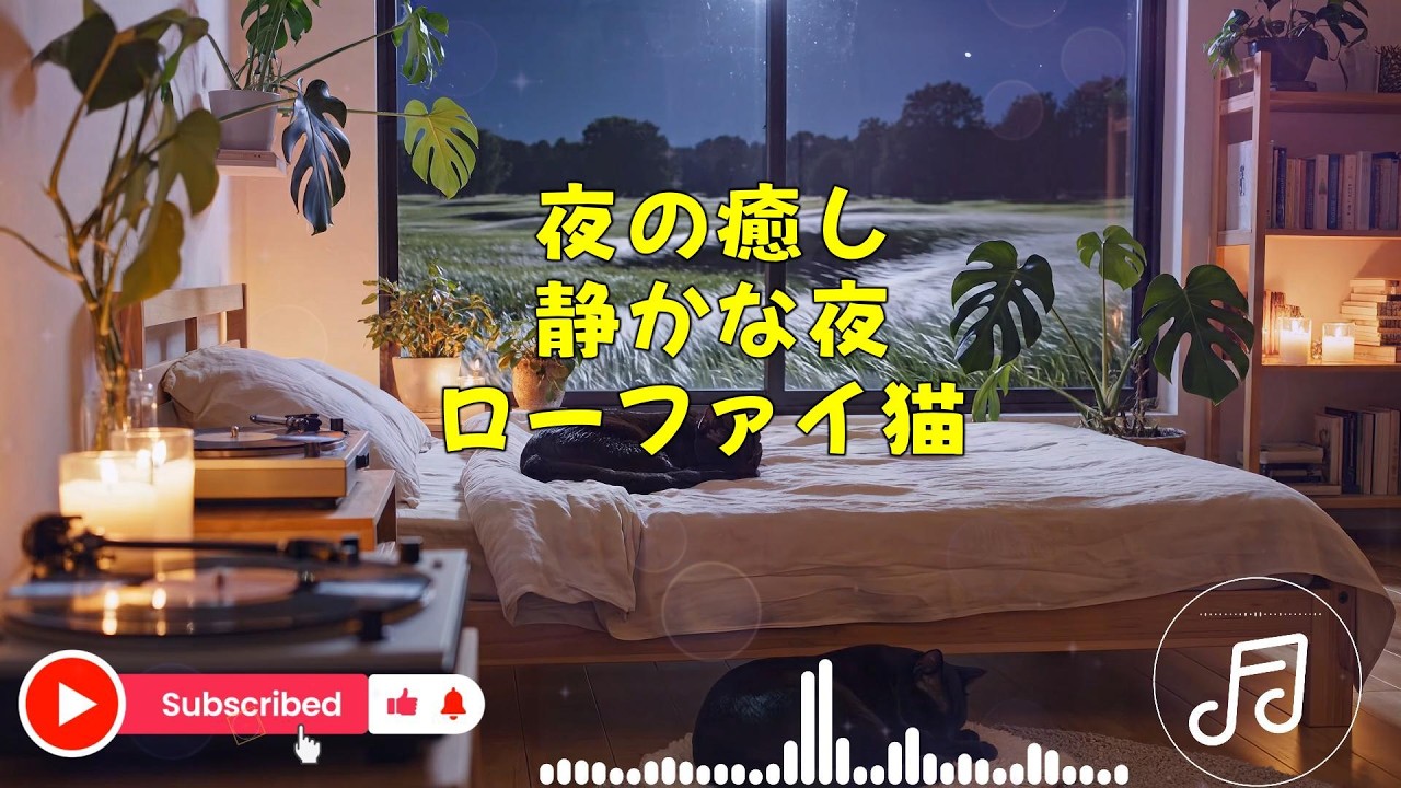 【Live】日曜日の終わりに、静かな居場所。｜Calm Night Guitar Lo-Fi 🌙