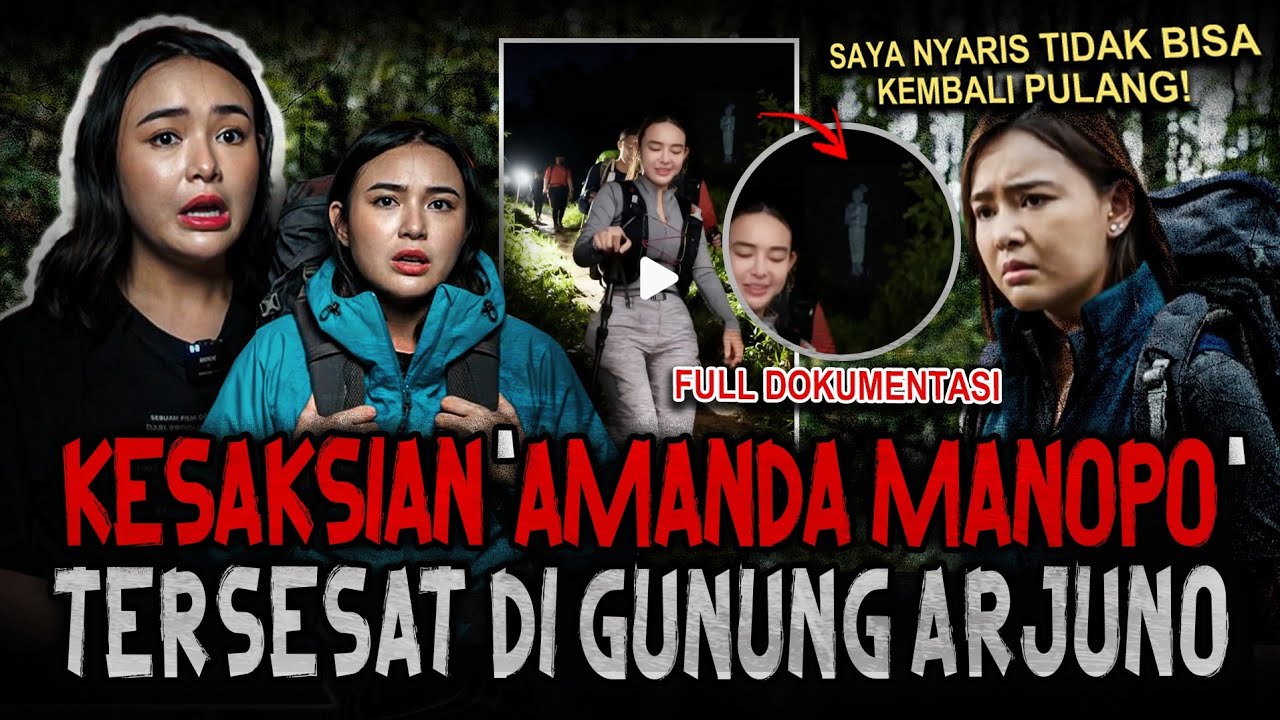 PERTAMA KALINYA AMANDA MANOPO BERANI CERITA! PERNAH HILANG DI GUNUNG SAMPE MASUK DESA GHAIB