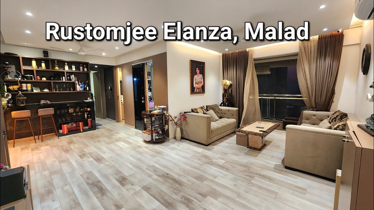 3.50 crore,Furnished 2.5bhk Rustomjee Elanza, Inorbit Mall,Malad West