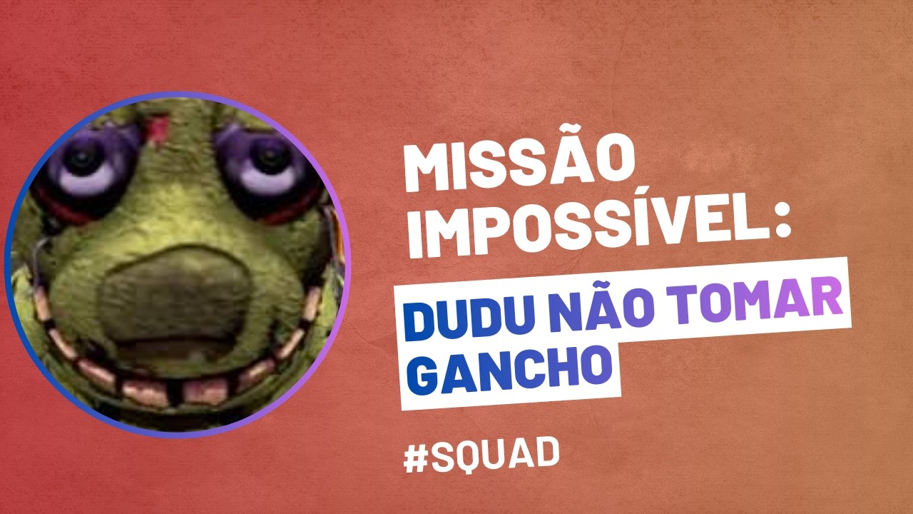 MISSÃO - Dudu não tomar UM GANCHO na partida #dbd #deadbydaylight