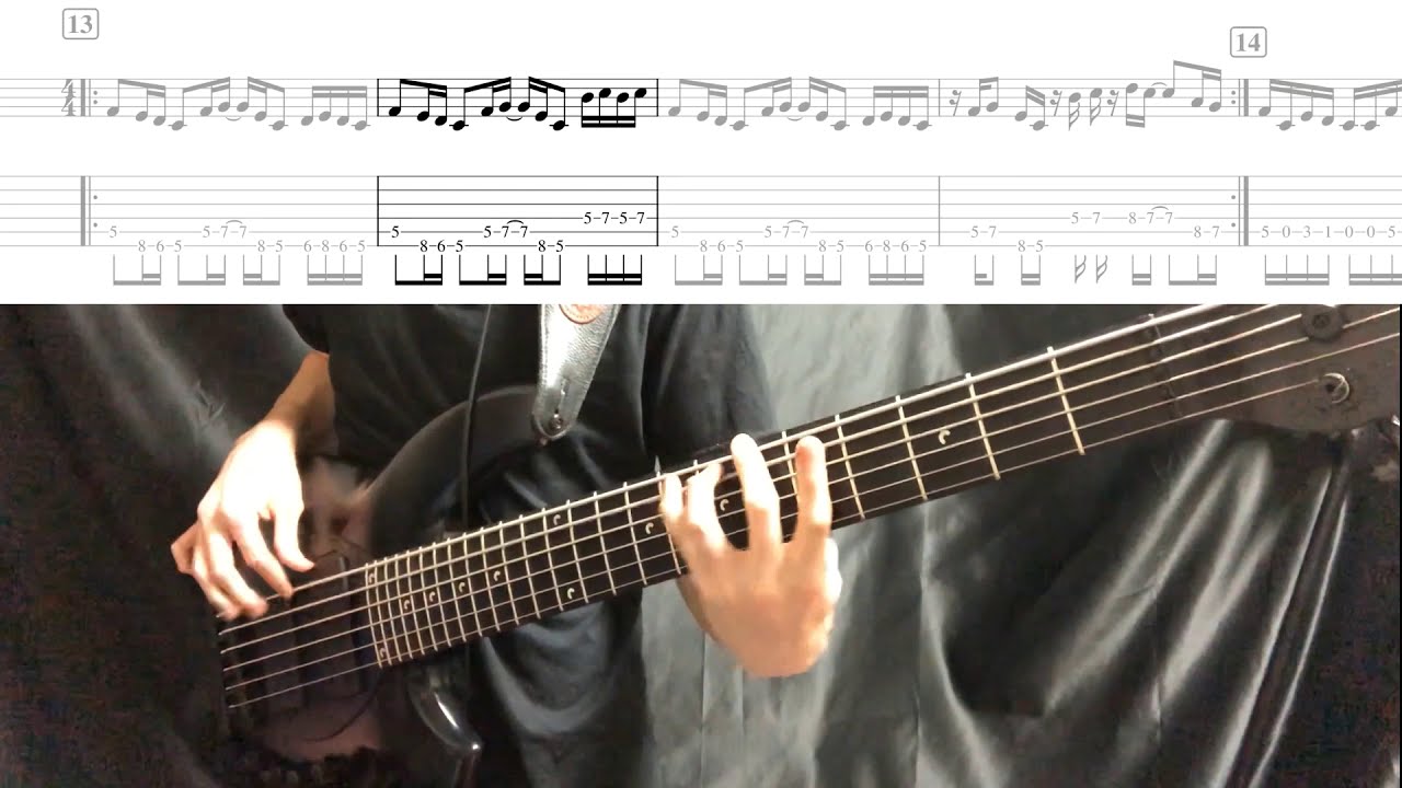 【ベースTab譜】Dream Theater 「The Dance Of Eternity」Bass Cover with Tabs【弾いてみた】