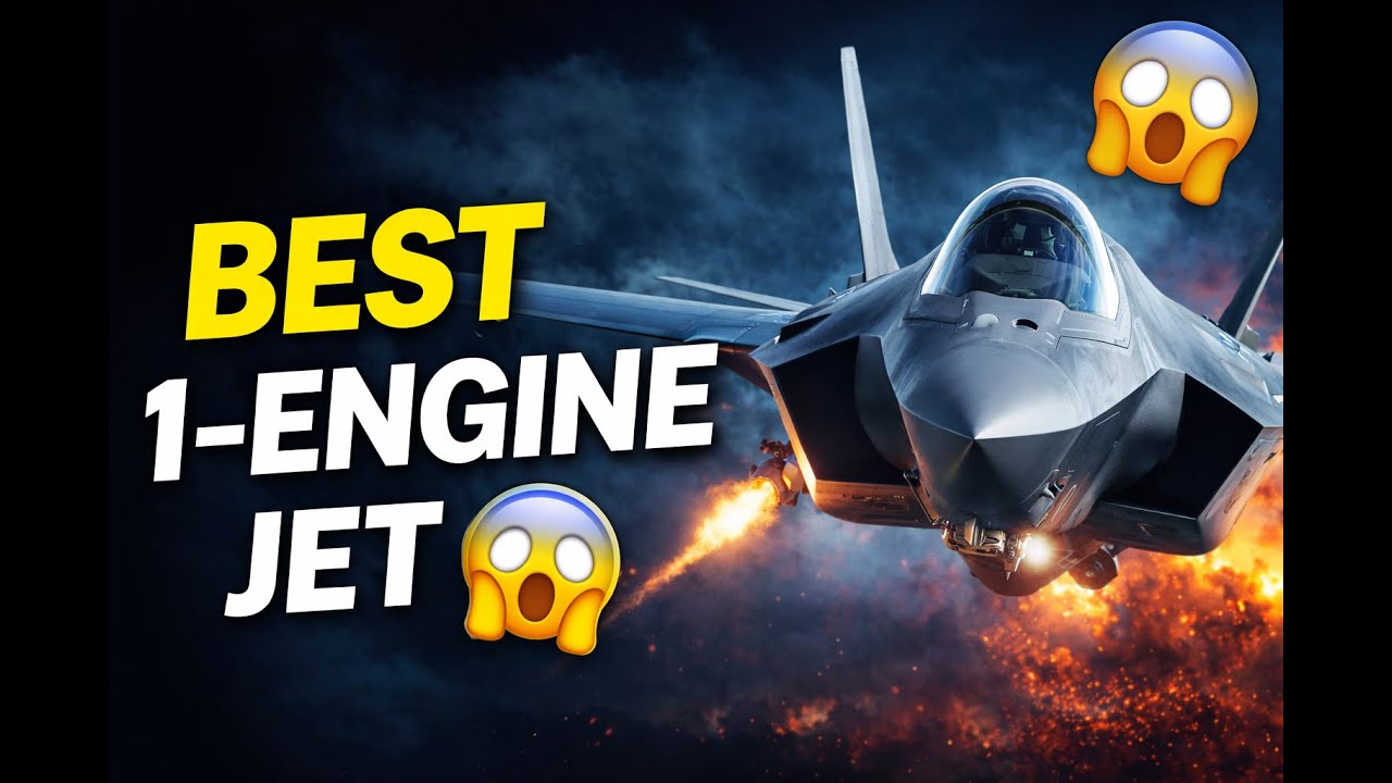 &ldquo;World&rsquo;s BEST Single-Engine Fighter Jet 2025 Revealed 😱&rdquo;