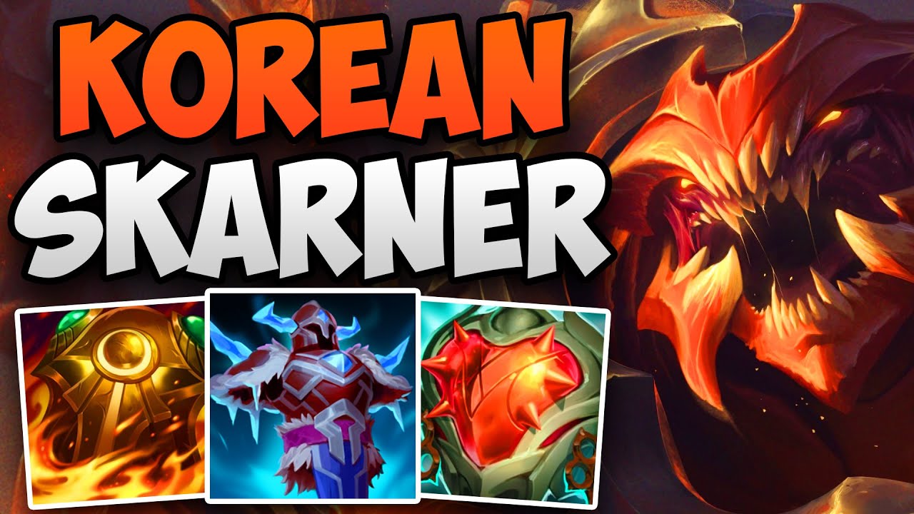 KOREAN CHALLENGER DOMINATES WITH SKARNER TOP! | CHALLENGER SKARNER TOP GAMEPLAY | Patch 14.7 S14