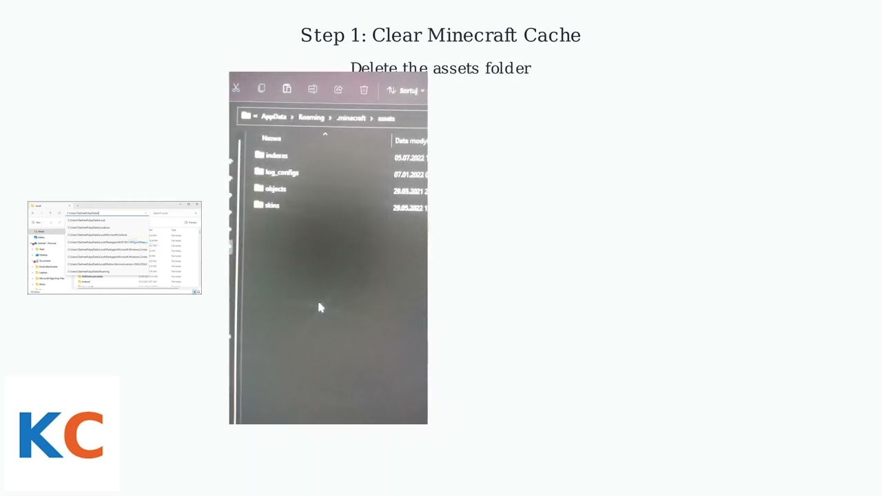 Как исправить ошибку &laquo;Не удалось подготовить ресурсы для загрузки&raquo; в Minecraft &mdash; Исправление кэша...