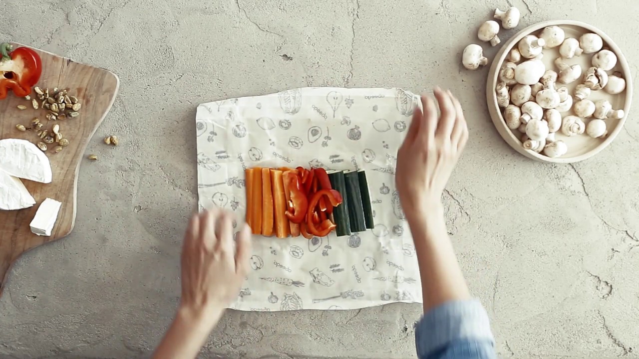 How to Keep Cut Vegetables | The Parcel | Abeego Beeswax Wraps