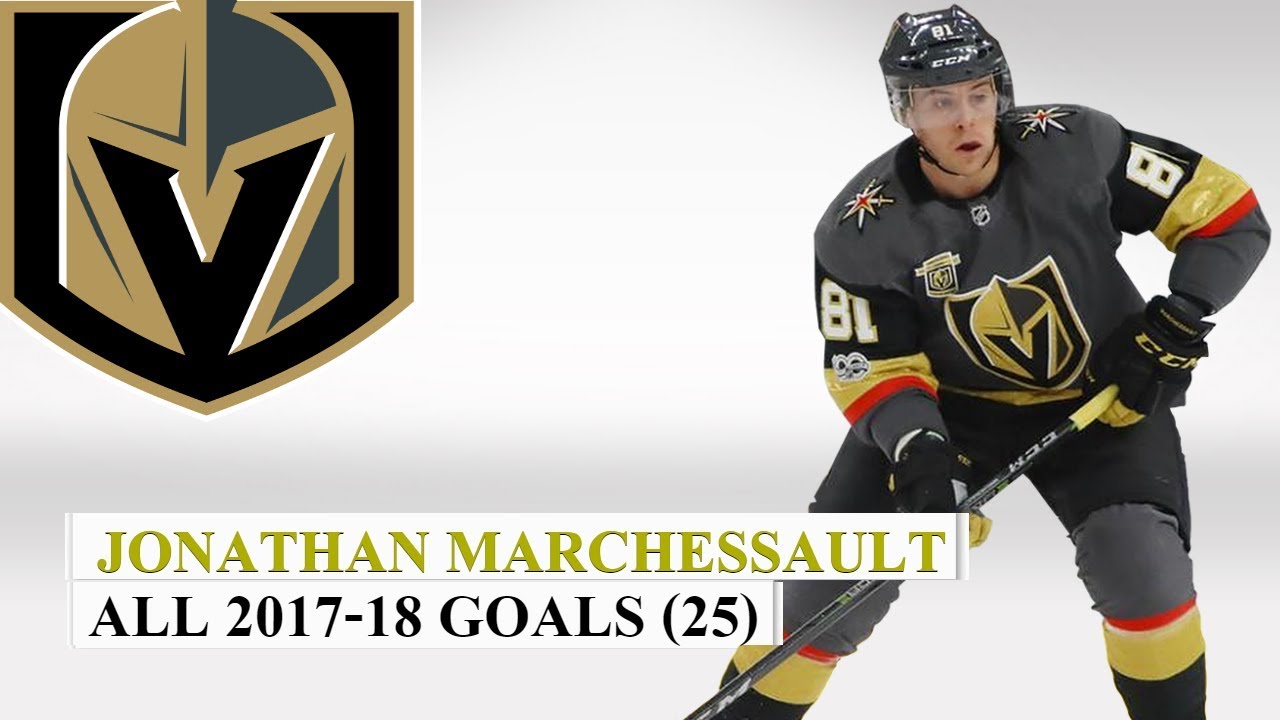 Jonathan Marchessault (#81) All 27 Goals of the 2017-18 NHL Season