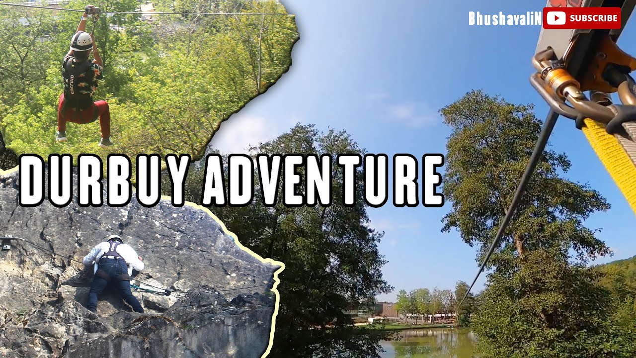 Durbuy Adventure Valley, Wallonia | Best & Largest Adventure Park in Belgium | 4K GoPro Helmet video