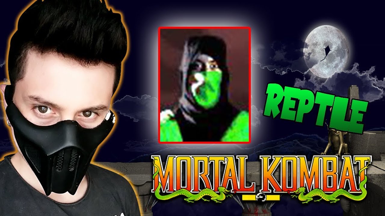 ENFRENTANDO A REPTILE! EL PRIMER PERSONAJE SECRETO DE MK!! - MORTAL KOMBAT 1
