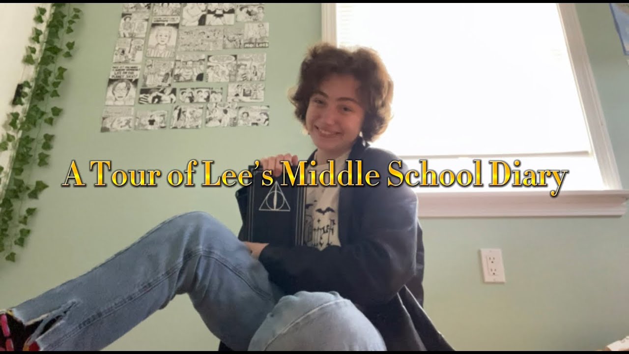 reading my middle school diary!