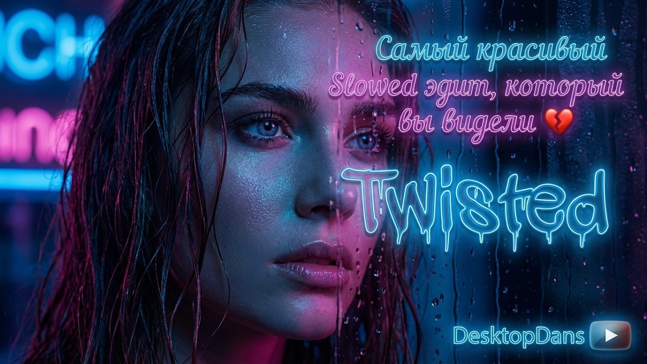 Самый красивый Slowed эдит, который вы видели 💔 Twisted | DesktopDans