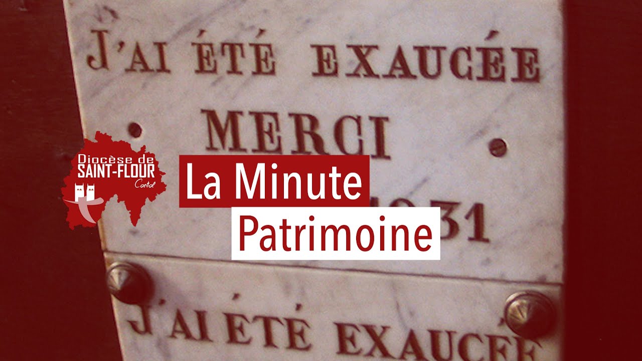 #Diocese15​​ La Minute Patrimoine - L'ex-voto