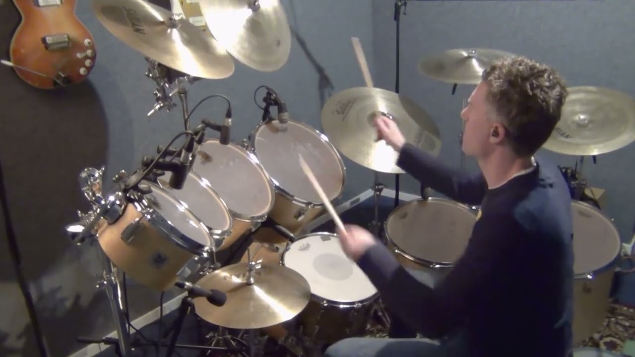 duke`s intro - genesis (live) - drum cover wouter houben