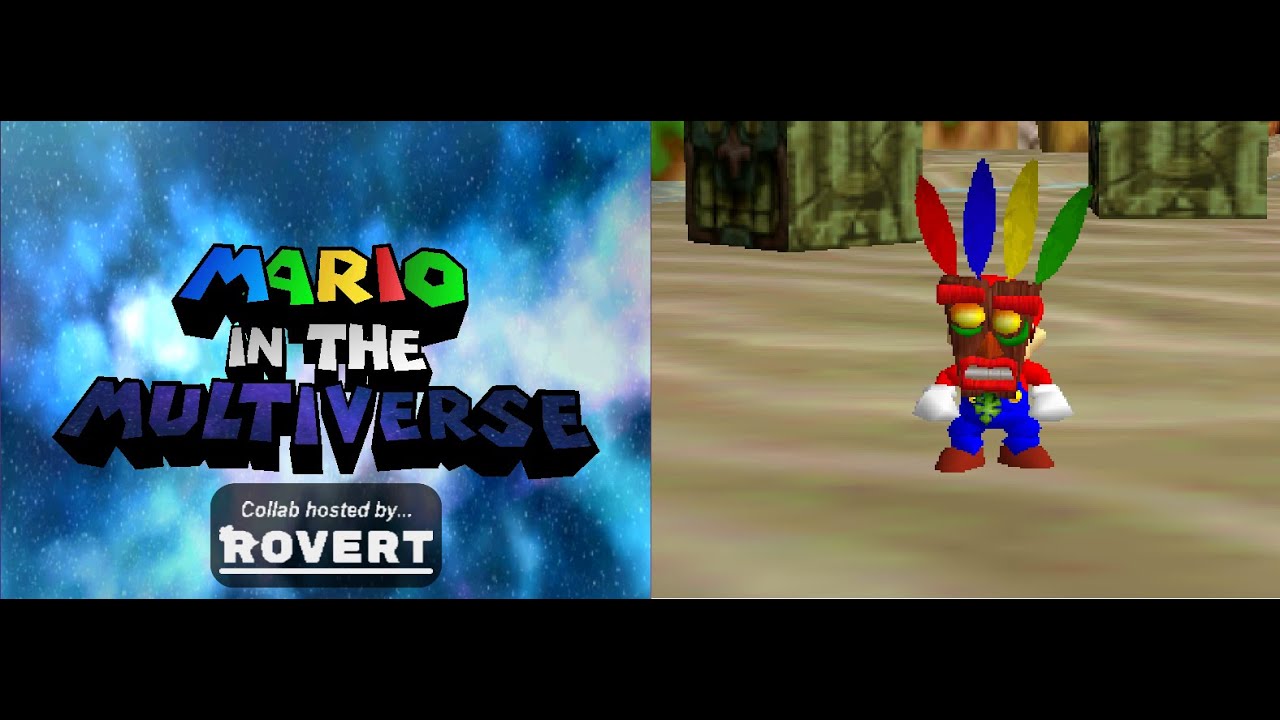 Mario in the Multiverse - Collab SM64 Mod - New N-Sanity Island (Preview)