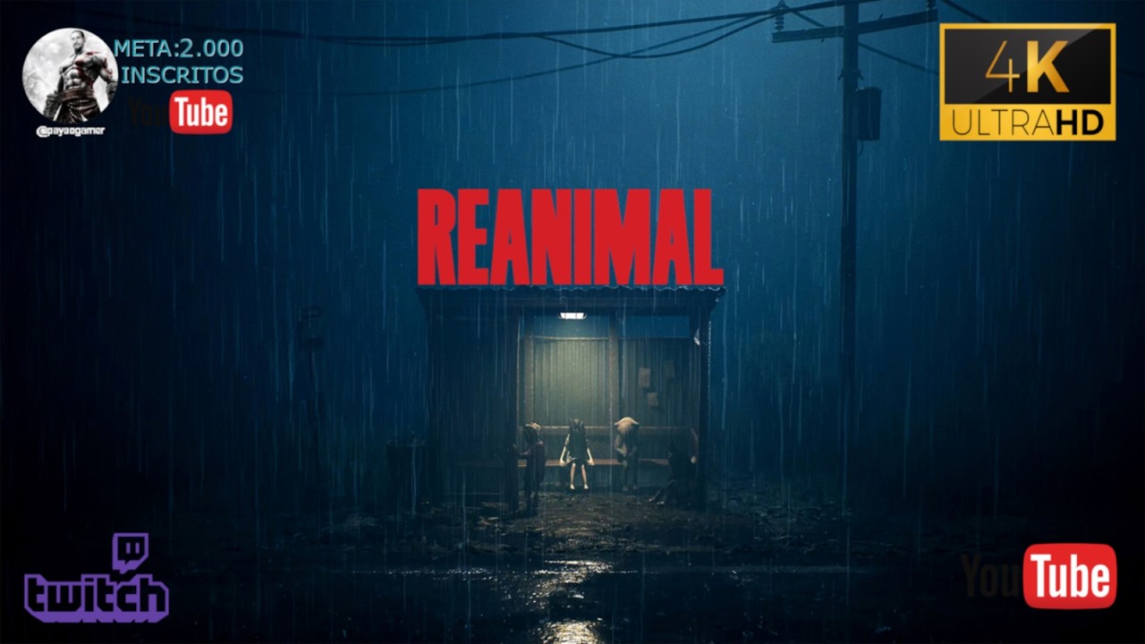 1* Live | Dos Criadores de Little Nightmares| Inicio | #reanimal | #reanimalgameplay | 2160p 4k | PC