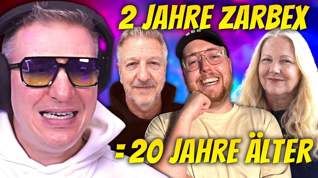 Seit ich ZARBEX kenne🤬 ALTERE ich DOPPELT so SCHNELL😱🤣 + ZARBEX CALL | Satter Hugo Reaktion