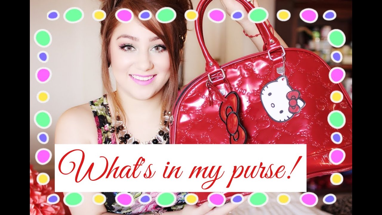 Updated:whats in my purse❤️|2014