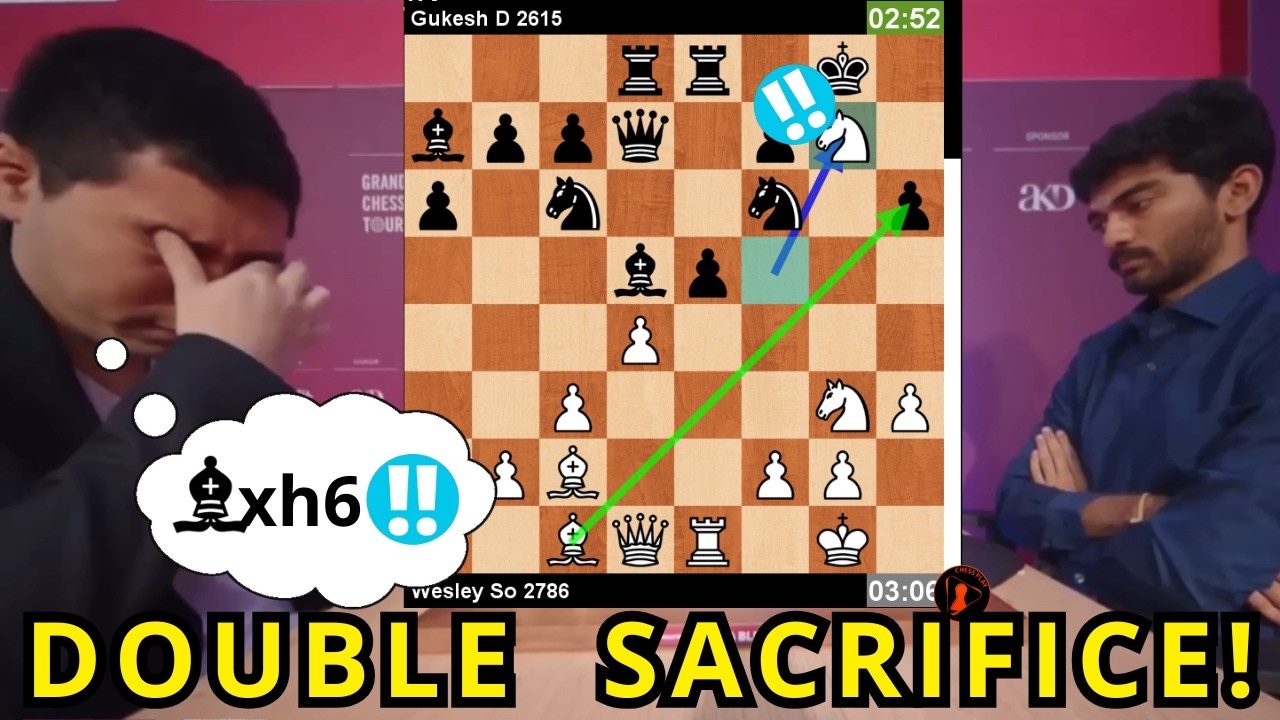 Gukesh DESTROYED by Wesley&rsquo;s Brilliant Double Sacrifice!!