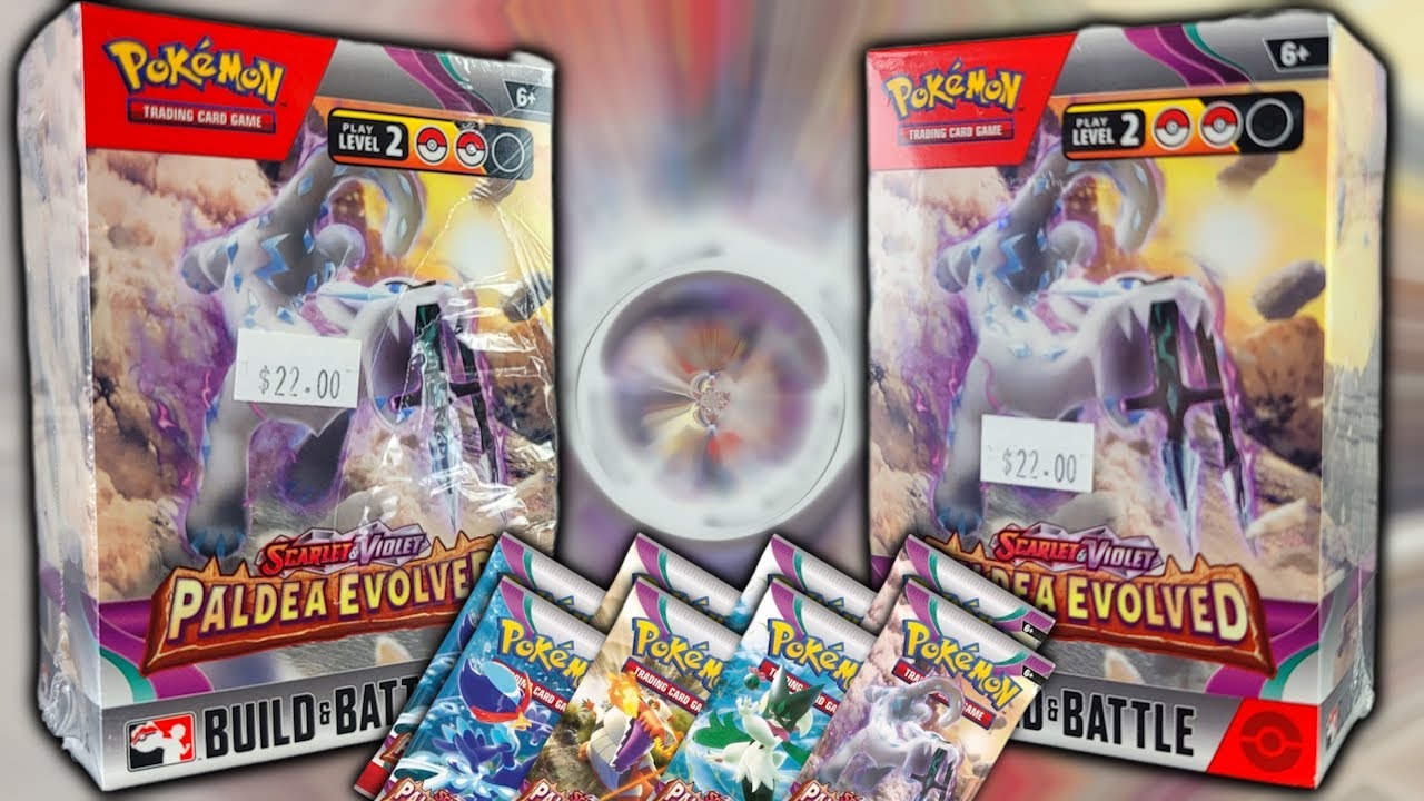 Opening 2 Paldea Evolved Build & Battle Boxes!